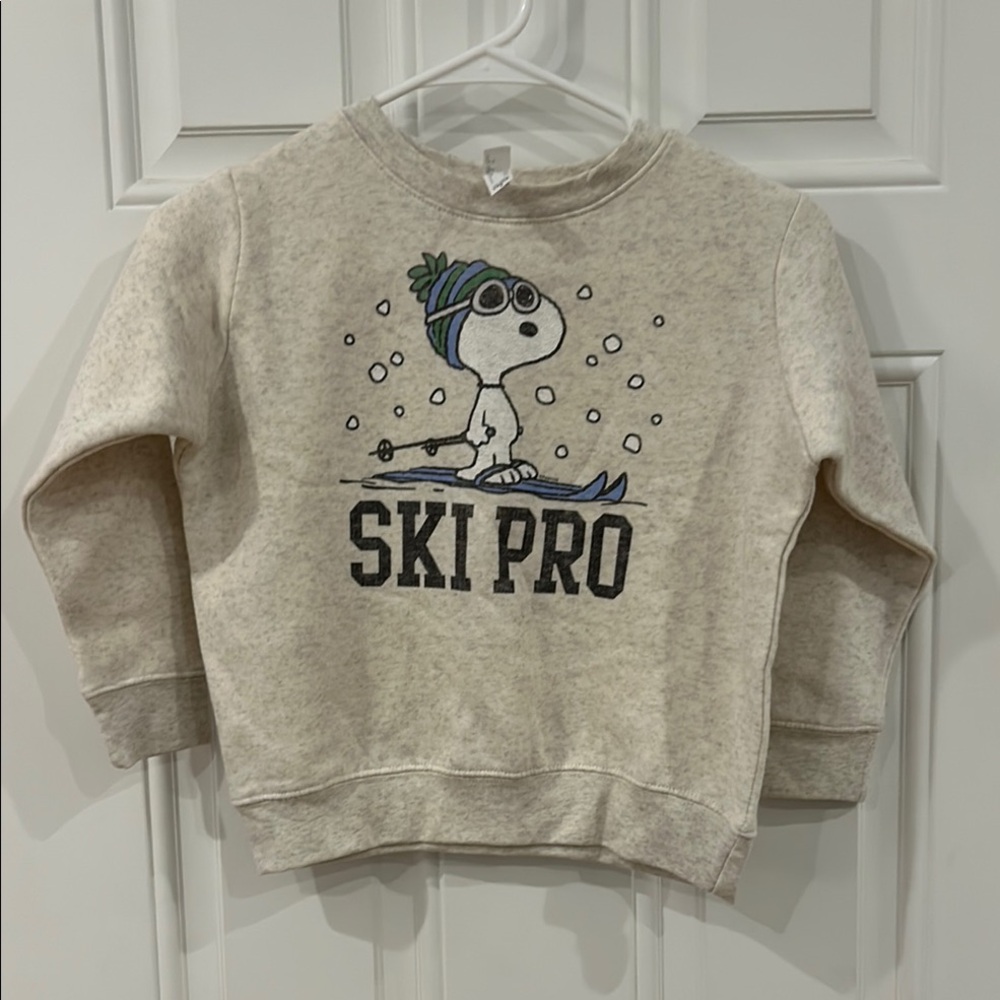 Ski Pro Kids Sweatshirt - Beige